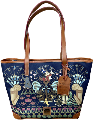 New Disney Parks Dooney & Bourke Fantasia 80th Anniversary Shopper