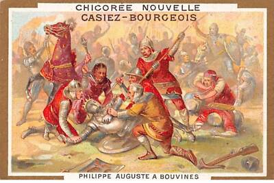 CHROMOS.AM23182.7X10 CM Env.Chicorée Neue.Casiez-Bourgeois.Philippe Augus