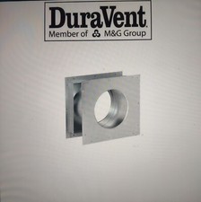DuraVent 4" x 6” DirectVent Pro Galvanized Wall Thimble #46DVA-WT….NEW