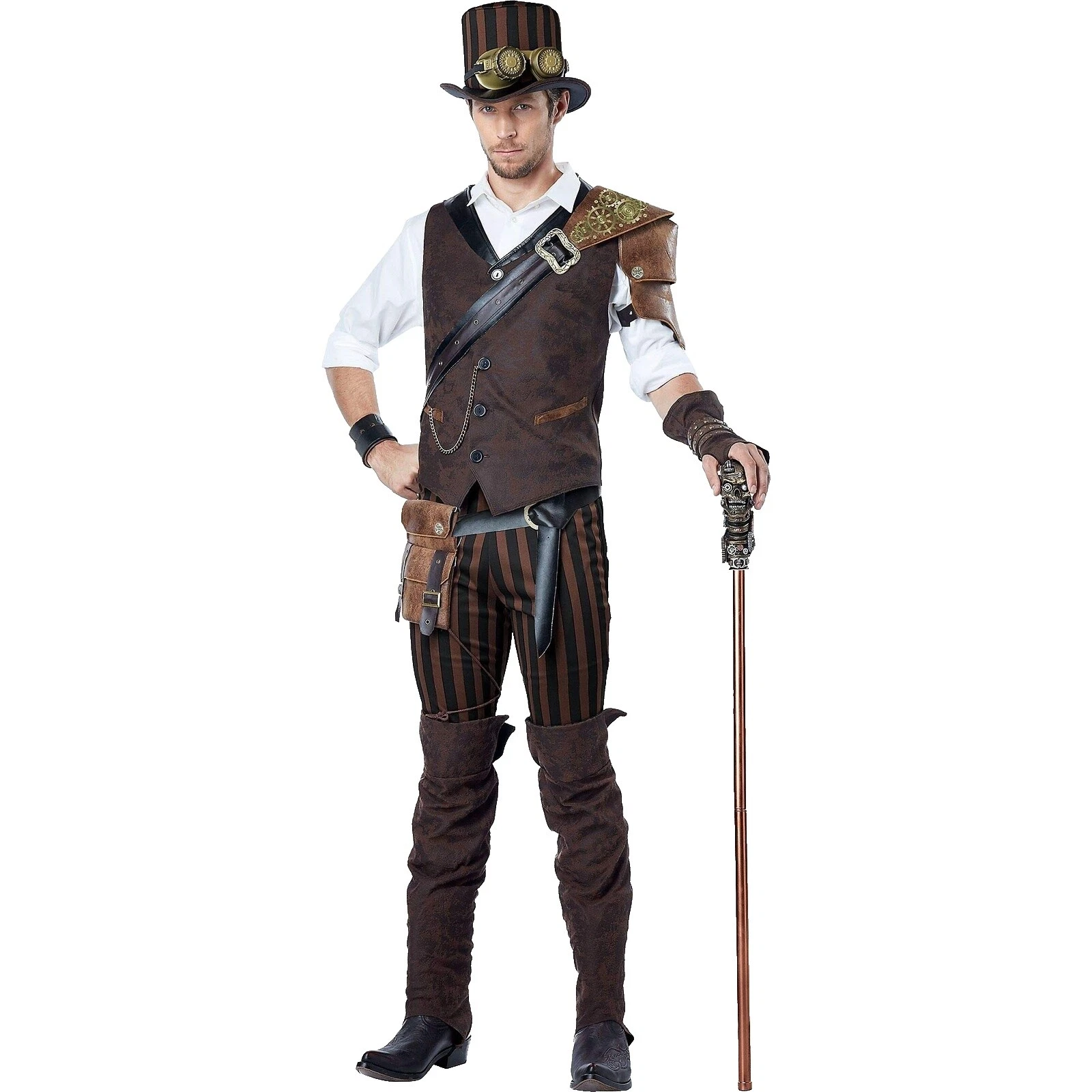 California Costume Collections Steampunk Brown Costumes