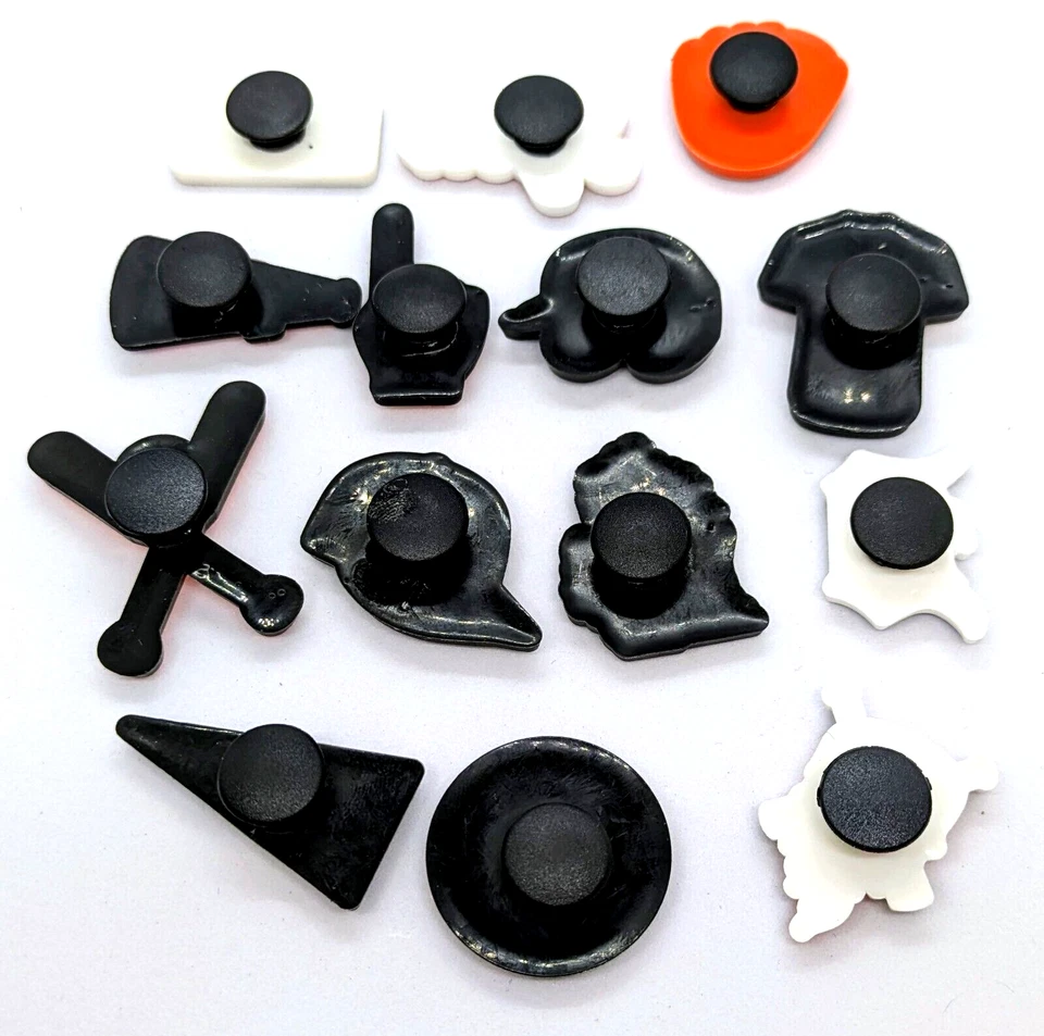 DETROIT TIGERS ZAPATOS DIJES (14 piezas) Béisbol Genial Regalo Accesorios Conjunto Lote Foto 4 de 4