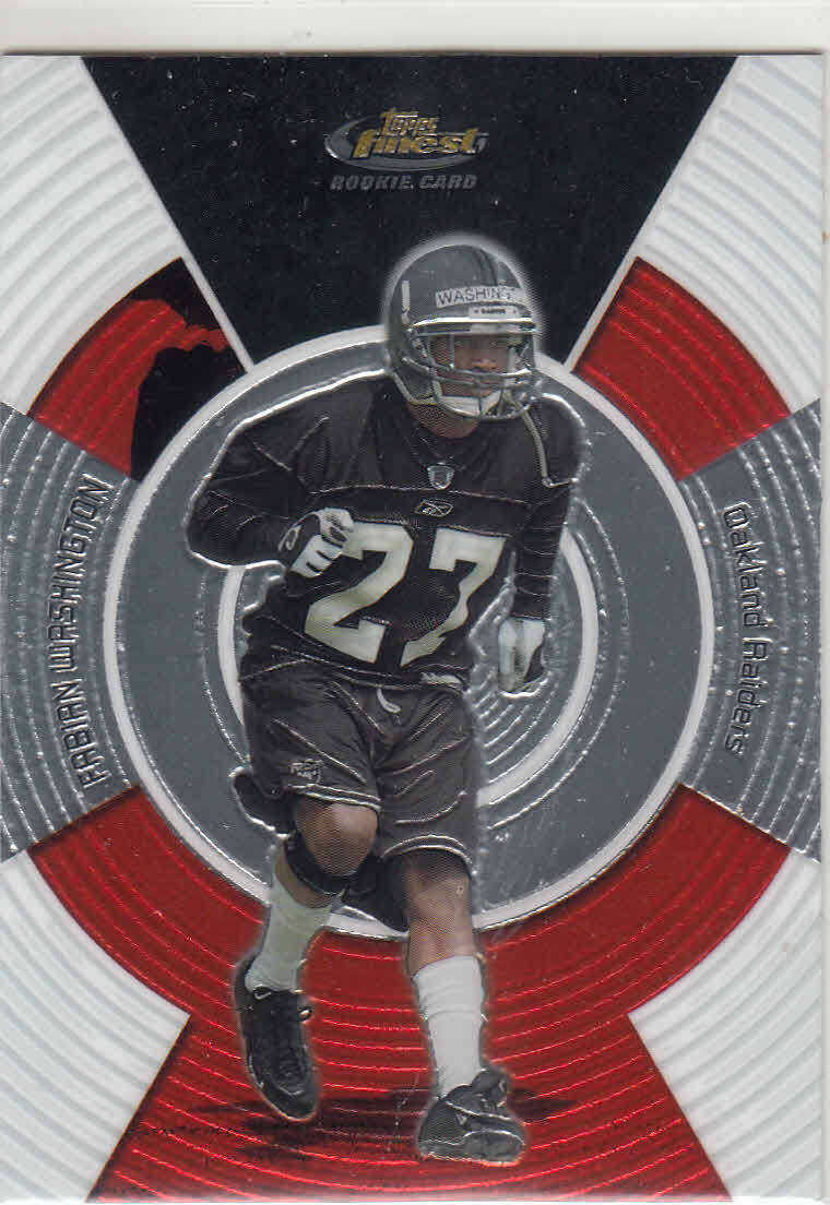 Fabian Washington Finest #143 Base