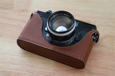 本革カメラケース ZEISS IKON ZM/SW用 ブラック 本革カメラケース