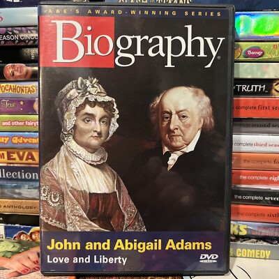 John and Abigail Adams Love and Liberty 2002 DVD Biography A&E Documentary