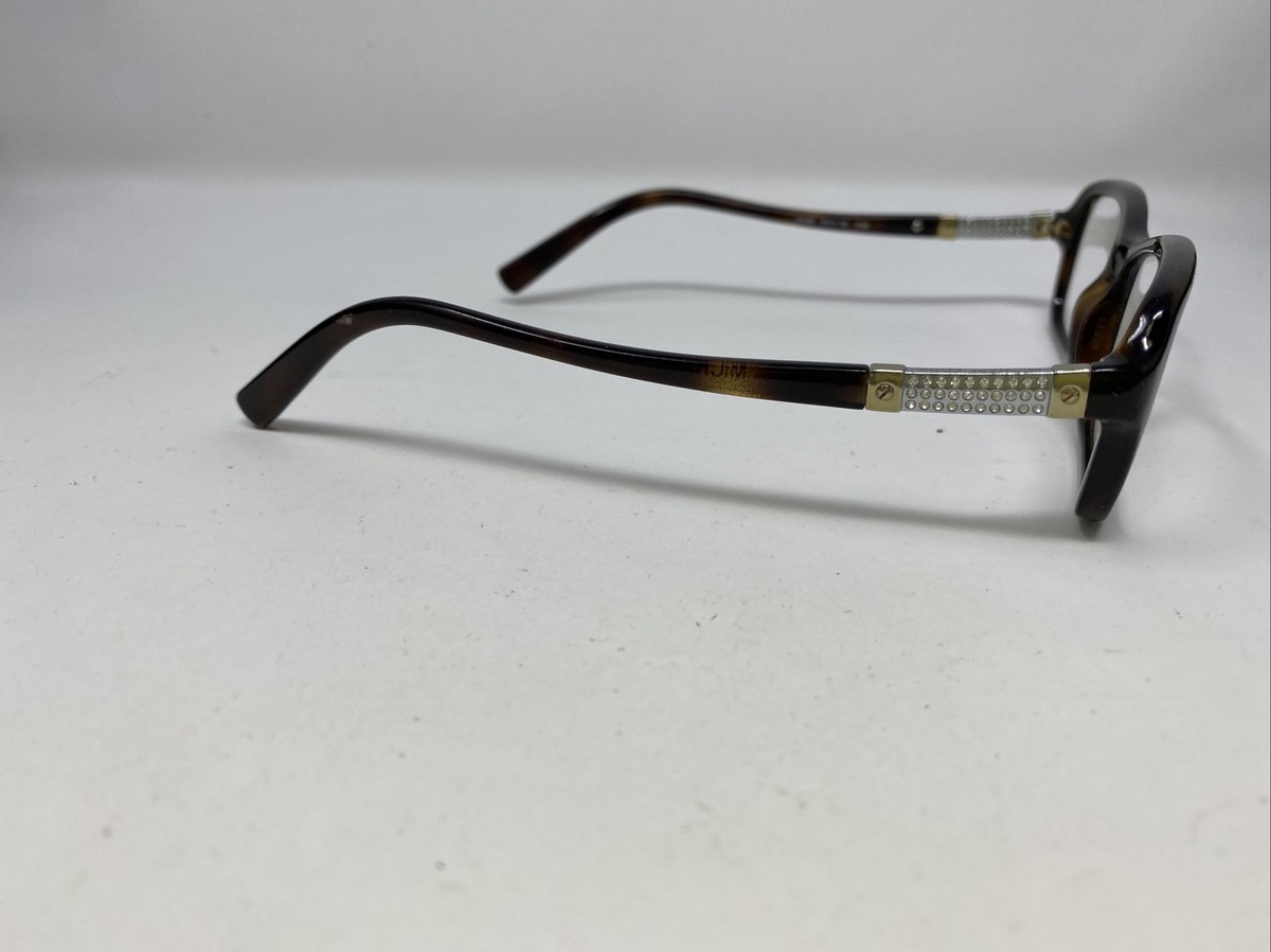 Michael Kors Women MK4022B Quisisana Dark Brown Eyeglasses with Clear Crystals Michael Kors MK4133D Hainan Eyeglasses | LensCrafters main image 4
