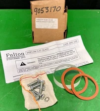 FULTON SYSTEMS VISIFLOW SIGHT GLASS RPLCMNT KIT 9053170🔍FREE SHIPPING🔍