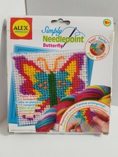 simply needlepoint butterfly