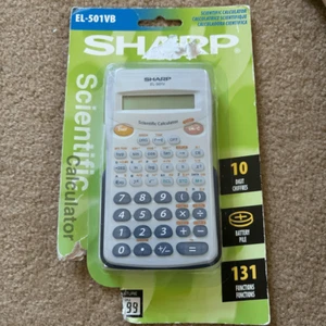Sharp EL-501VB Calculatrice scientifique *Nouveau*