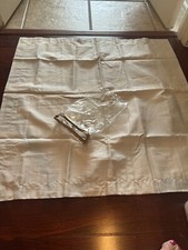 Rare NEW RALPH Lauren 1 EURO PILLOW SHAM Huntley PEARL Grey New