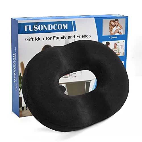 Donut Pillow for Tailbone Pain Relief Cushion for Sitting for