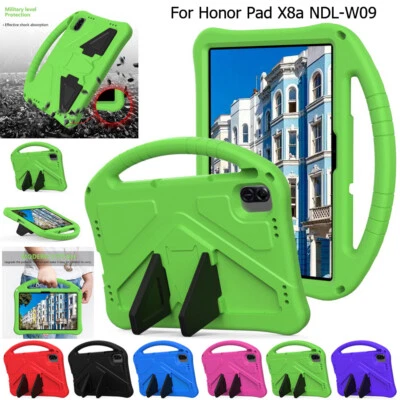 Case For Honor Pad X8a NDL-W09 Tablet 11" Kids EVA Shockproof Handle Stand Cover