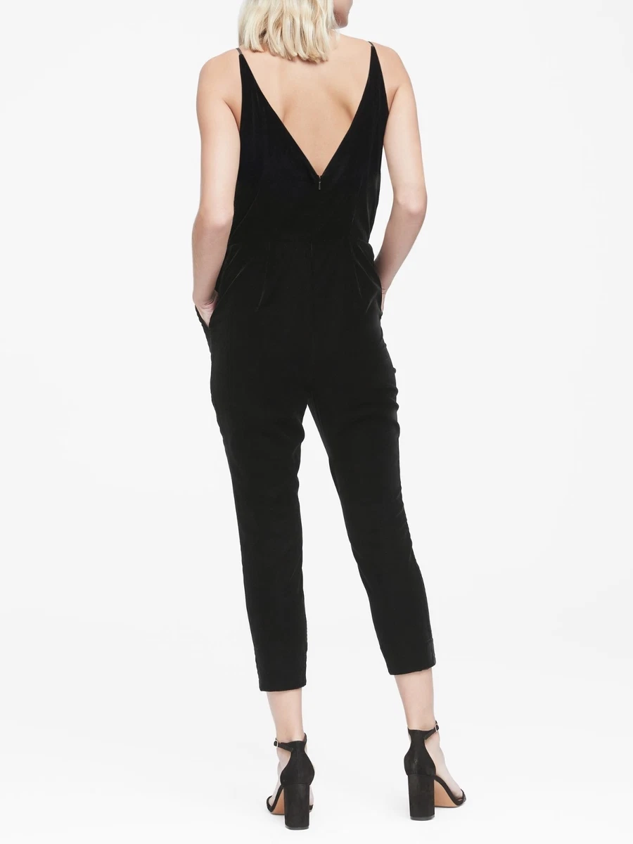Black overalls petite 2025