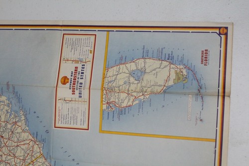 1951 Shell Road Map: Eastern United States - Picture 9 of 12