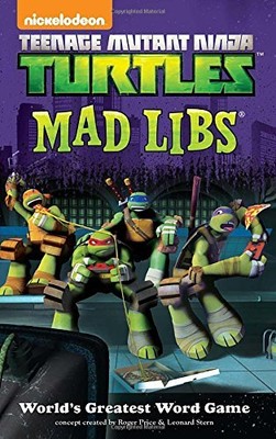 TEENAGE MUTANT NINJA TURTLES MAD LIBS By Price Stern Sloan *Excellent Condition*