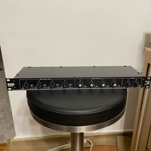 RANE MLM 82A Mic/Line Mixer 8 Channel Rack Mount Tested Working