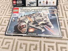 2004 LEGO ORIGINAL BOX for the MILLENNIUM FALCON star wars 4504 ****BOX ONLY****