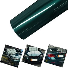 British Racing Green Metallic Car Vinyl Wrap Film PET Self-Adhesive Auto Decal