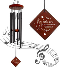 Pet Memorial Gifts for Loss of Dog, 26" Pet Memorial Wind Chimes for Outside, Lo