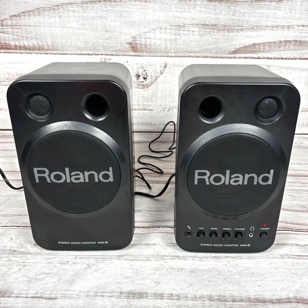 Roland MA-8BK モニタースピーカー Roland MA 8 Computer Speakers for sale online | eBay