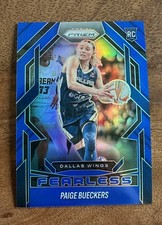 2025 Panini Prizm Paige Bueckers Blue Rookie Fearless /49 Rookie Star RC