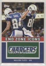 2011 Topps End Zone Icons Malcom Floyd #EZI-83 2u3