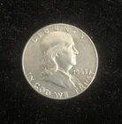 🔥 1963-D Franklin 50 Cent - Extra nice, 90% Silver! 🔥