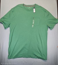 Men's Tommy Hilfiger Green Size XXL Pocket T-Shirt NWT