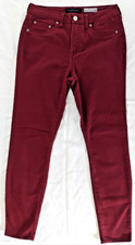 AEROPOSTALE High Waisted Jegging, Jeans, Women's size 6 Reg, Maroon Ankle Length