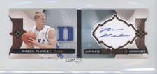 2013-14 SP Authentic Ultimate Rookie Booklets Signatures Mason Plumlee Auto 0j6