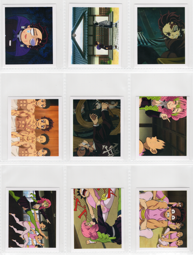 DEMON SLAYER Kimetsu No Yaiba CHOOSE YOUR CARDS / STICKERS * Sticker Album Set * - Picture 8 of 80