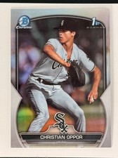 2023 Bowman Draft #BDC-82 Christian Oppor Chrome Refractor