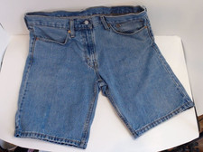 Levi Straus Men's 405 denim shorts light wash size 34 pre owned