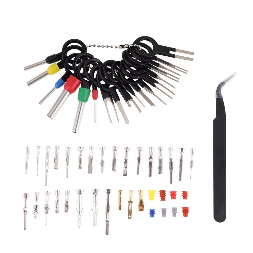Core Pin Adapter Connector Pins Kit Crimped Terminal Pin Connector Male&Female Wire ...