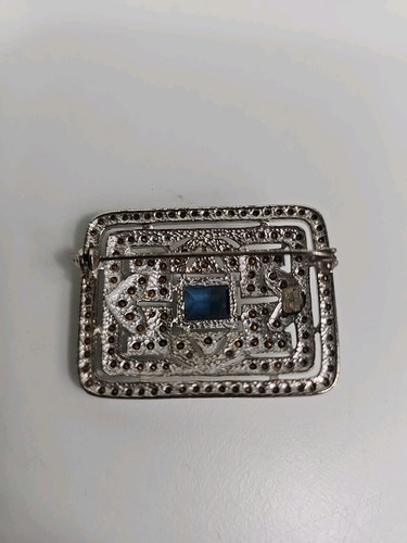 Broche Art Deco Plata 925 Estampilla Firmada 925 Estrella 918 VI De Colección - Imagen 2 de 5
