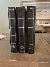 Used Lighthouse Vario-G Classis Binder with Slipcase -Black - 40 Pages Included