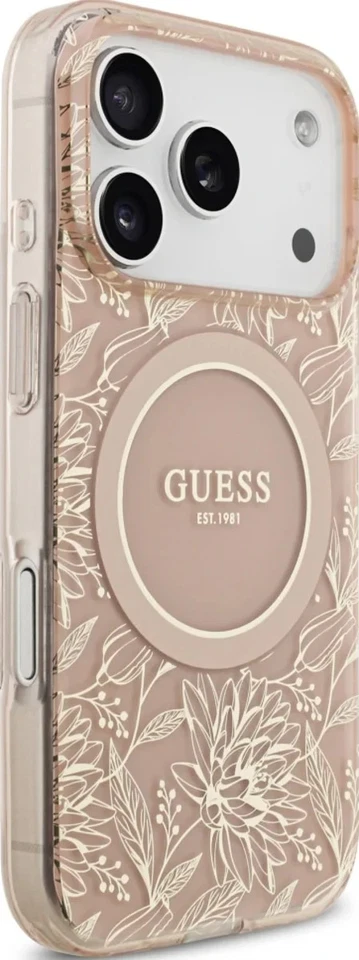 Guess IML Flower Electro Pearl Bracelet MagSafe Impact Case iPhone 17 Pro Max - Image 3 of 4