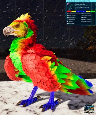  ARK Survival Ascended Rainbow Top Stats PVE PS5/XBOX/PC