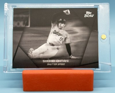 2024 Topps Black And White Shohei Ohtani Shutter Speed #SS6