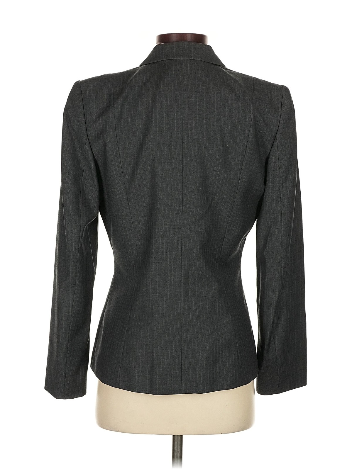 Calvin Klein Women Gray Blazer 4 thumbnail 2