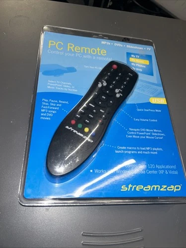 PC Remote Control Wireless USB Windows Media Center