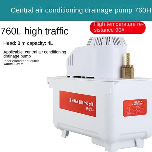 Pompe de vidange climatiseur 220V tête haute faible achats bruit débit élevé
