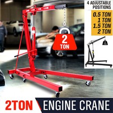 2000 kg Werkstattkran Motorheber 2T Kran Motor Werkstatt Motorkran Hebekran DE