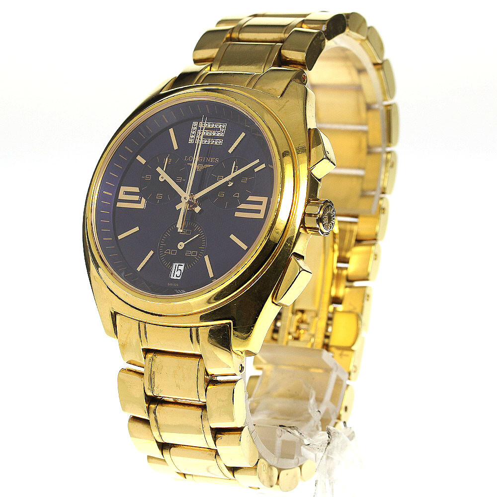 LONGINES Lungomare L3.633.2 Chronograph blue Dial Quartz LONGINES Lungomare L3.633.2 Chronograph blue Dial Quartz