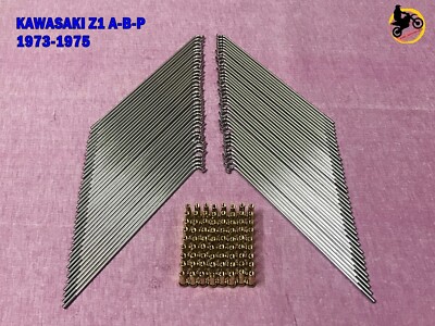 KAWASAKI Z1 A/B/P 1973-1975 FRONT + REAR SPOKE SET 80PCS. *nan3572