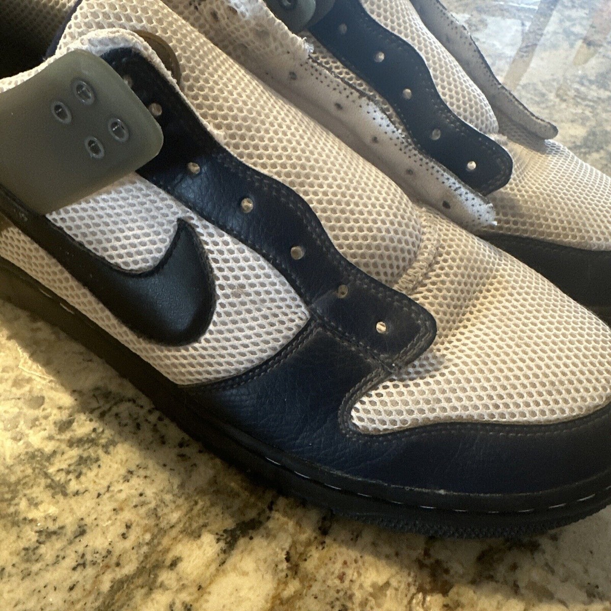 Size 12 RARE 2008 Nike Air Zoom Obsidian Blue Dunk Low  display picture 3