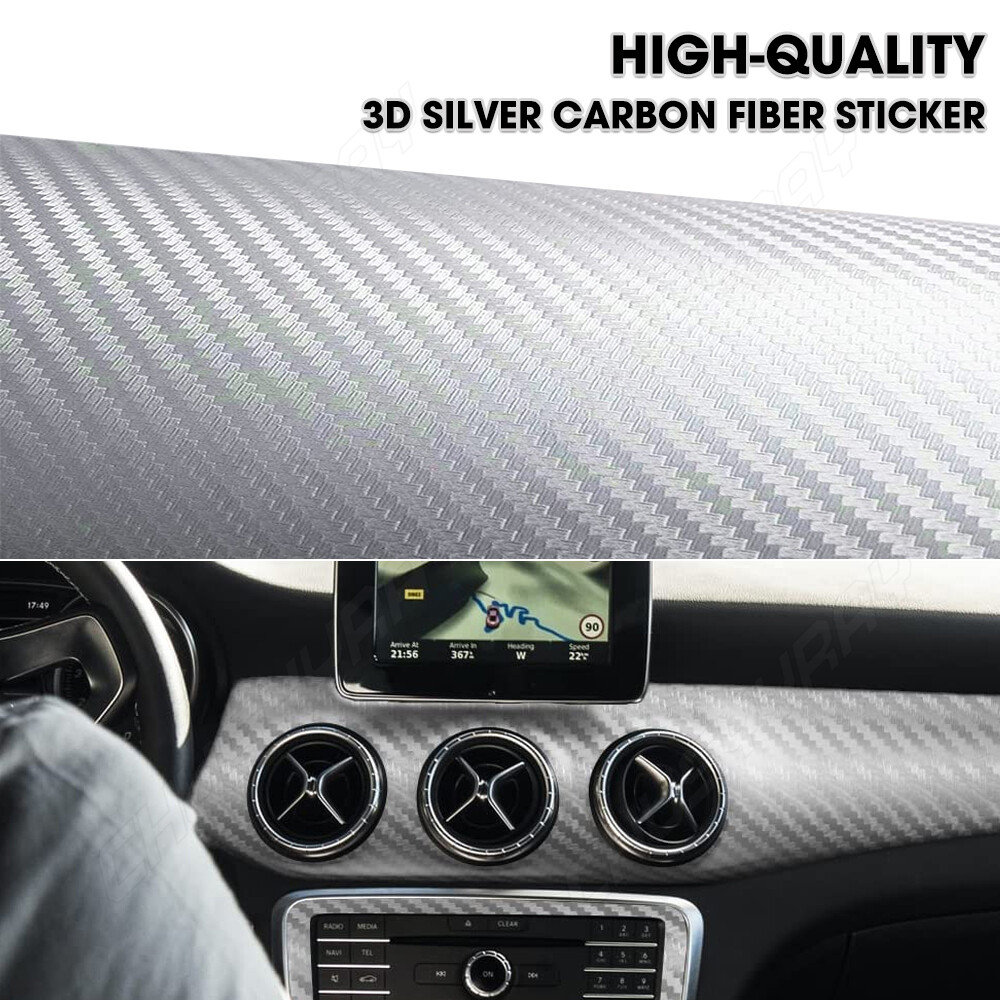 Vehicle Wrap 3D Carbon Fiber Car Vinyl Foil Film Wrap Roll Sticker ...