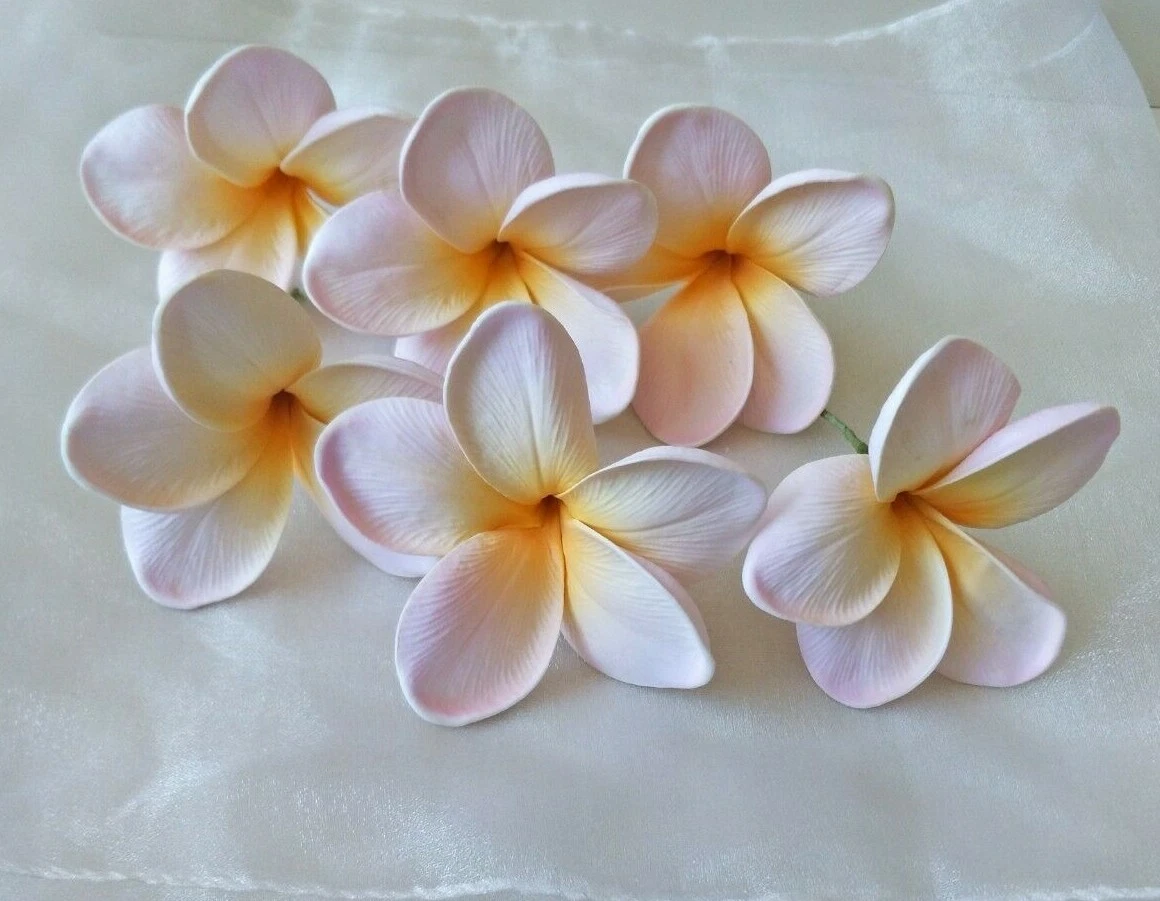 Artificial Plumeria Flowers