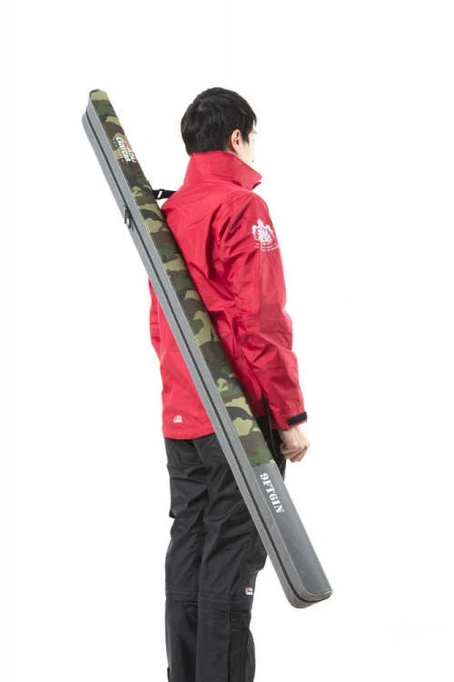 VENTA Estuche de caña de pescar Abu Garcia Estuche de caña semidura 2 7'6" Negro Acelerado Japón Foto 4 de 4