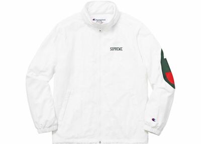 Supreme Champion Track Jacket - Medium (White) | eBay