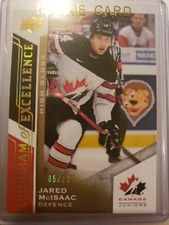 2020 Team Canada High Gloss Rookie Card 05/15 - Jared McIsaac